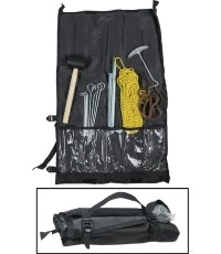 TENT SET (PEGS, HAMMER, GUY ROPE, ETC.)