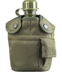 OD US PLASTIC CANTEEN W.CUP AND COVER