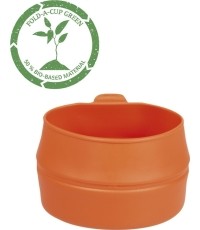 ORANGE FOLD-A-CUP® ′GREEN′ COLLAPSIBLE CUP 200 ML