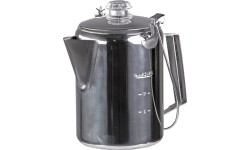 STAINLESS STEEL COFFEEPOT WITH PERCOLATOR (9 CUPS)