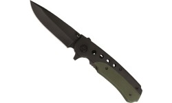 BLACK/OD ONE-HAND KNIFE WITH CLIP