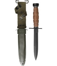US M4 LEATHER BAYONET (REPRO)