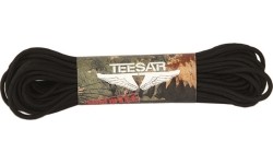 US BLACK 50FT. PARACORD