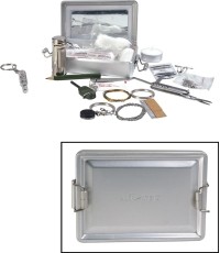 Zestaw survivalowy w aluminiowym pudełku