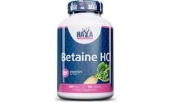 Haya Labs Betaine HCl 90 tabl. (Chlorowodorek betainy)