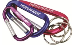 Zestaw karabińczyków i pierścieni - 3 szt.