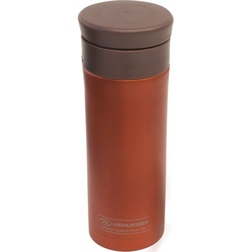 Kubek podróżny termiczny Highlander Thermos - 500 ml, Pomarańczowy