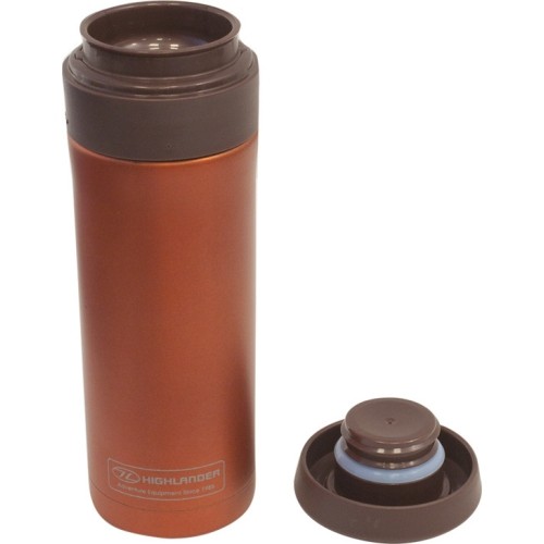 Kubek podróżny termiczny Highlander Thermos - 500 ml, Pomarańczowy