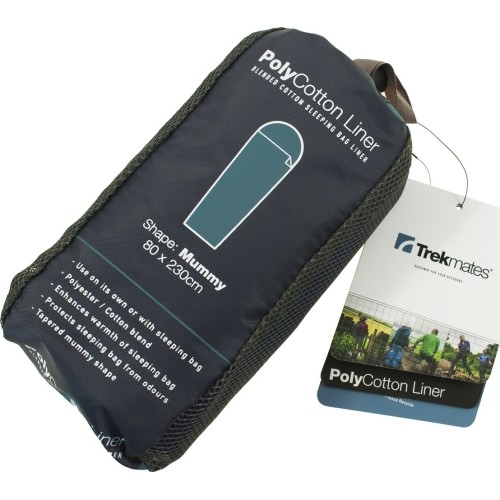 Wkładka do śpiwora Trekmates Mummy PES, 230x80 cm