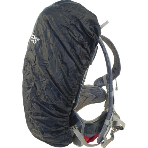 Pokrowiec przeciwdeszczowy na plecak Trekmates S, 45 l, czarny