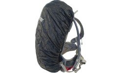 Pokrowiec przeciwdeszczowy na plecak Trekmates S, 45 l, czarny