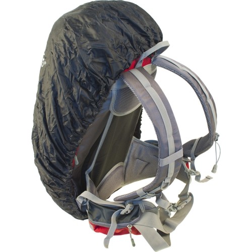 Pokrowiec przeciwdeszczowy na plecak Trekmates S, 45 l, czarny