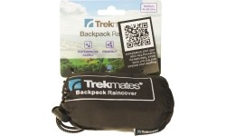 Pokrowiec przeciwdeszczowy na plecak Trekmates S, 45 l, czarny