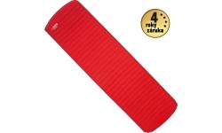 Mata samopompująca Yate Contour, 38 mm – czerwono-szara