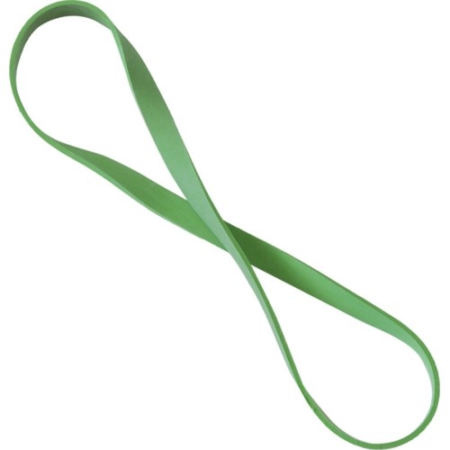 Guma oporowa Yate Power Band, średnia, zielona