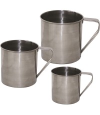 Kubek turystyczny ze stali nierdzewnej Yate - 0,5 l