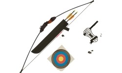Zestaw łuczniczy Yate Chameleon, 2 strzały
