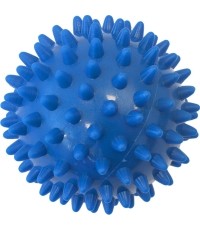 Piłka do masażu Yate Spiky, 9 cm, niebieska