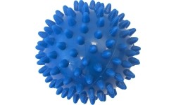 Piłka do masażu Yate Spiky, 9 cm, niebieska