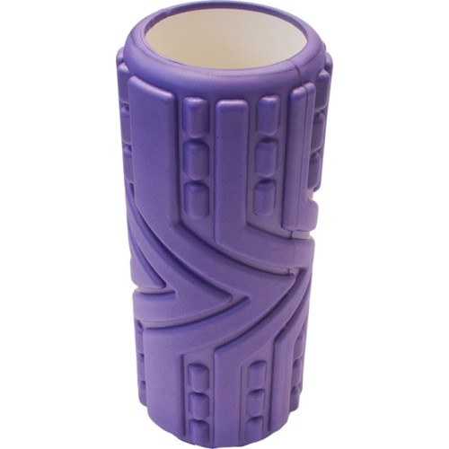 Wałek do masażu YATE - 33x14 cm, fioletowy