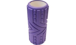 Wałek do masażu YATE - 33x14 cm, fioletowy