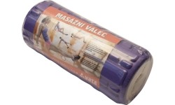 Wałek do masażu YATE - 33x14 cm, fioletowy