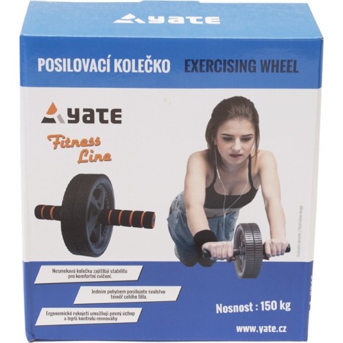 Podwójne kółko Roller do ćwiczeń mięśni brzucha Yate
