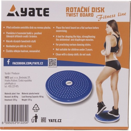 Trenażer równowagi Platforma balansowa Yate