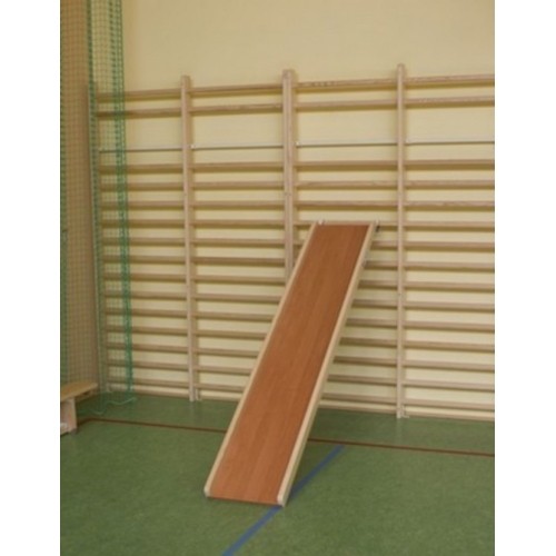 Drewniana zjeżdżalnia na drabinkę Coma-Sport SD-071 – 244x45 cm