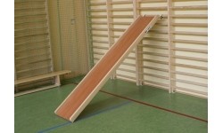 Drewniana zjeżdżalnia na drabinkę Coma-Sport SD-071 – 244x45 cm