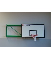 Składana konstrukcja naścienna do tablicy do koszykówki Coma-Sport K-033-3