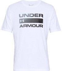 Męska koszulka Under Armour Team Issue Wordmark SS - White
