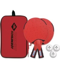 Rakietki do tenisa stołowego i zestaw piłeczek Schildkroet
