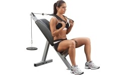 Ławka treningowa skośna Powerline Abcrunch Body-Solid