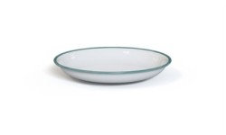 Talerz emaliowany Origin Outdoors Ocean Deep, 20cm, biały