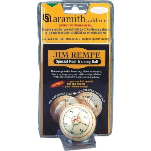 Piłka treningowa "Aramith Jimmy Rempe", 57,2 mm, do gry w bilard