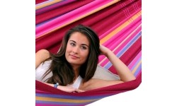 Podwójny hamak ogrodowy Amazonas Barbados Grenadine, Dla 2 osób