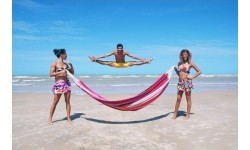 Podwójny hamak ogrodowy Amazonas Barbados Grenadine, Dla 2 osób