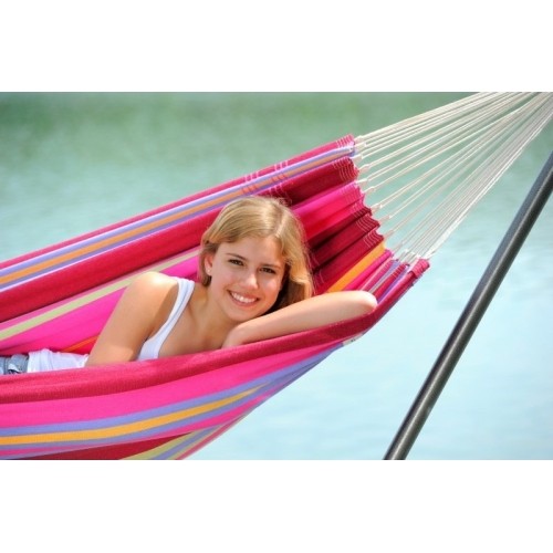 Podwójny hamak ogrodowy Amazonas Barbados Grenadine, Dla 2 osób