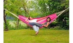 Podwójny hamak ogrodowy Amazonas Barbados Grenadine, Dla 2 osób