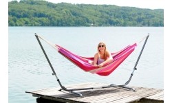 Podwójny hamak ogrodowy Amazonas Barbados Grenadine, Dla 2 osób