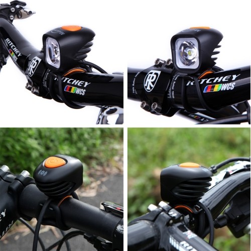 Priekinis žibintas MagicShine MJ 900B // Bluetooth, 1000 Lm (juodas)