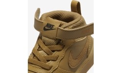 Buty dziecięce Nike Court Borough Mid 2 brązowe CD7784 701