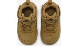 Buty dziecięce Nike Court Borough Mid 2 brązowe CD7784 701