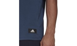 Koszulka męska Adidas M Fi Tee SS, niebieska