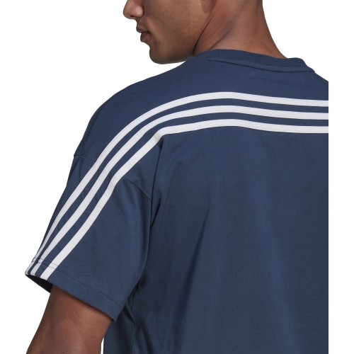 Koszulka męska Adidas M Fi Tee SS, niebieska