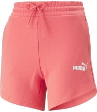 Damskie szorty Puma Ess 5" High Waist różowe 848339 50