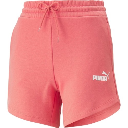 Damskie szorty Puma Ess 5" High Waist różowe 848339 50