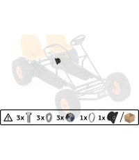 Duo Coaster - Zestaw środkowy tylnej osi