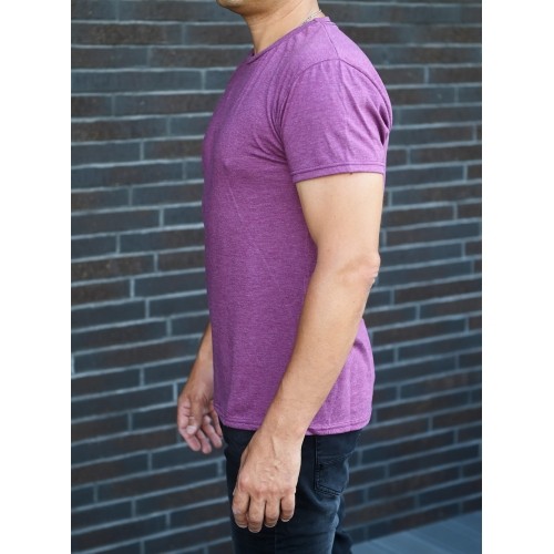 Fruit Of The Loom Marškinėliai Vyrams Bordeaux 00005